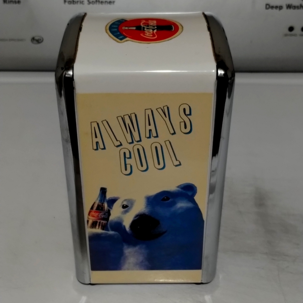 Vintage Coca Cola napkin holder